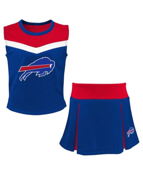 Комплекты Outerstuff Royal Buffalo Bills Spirit Two-Piece Cheerleader Set для девочек