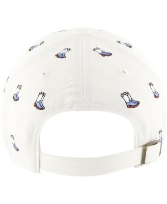 Men's and Women's White Tennessee Titans Confetti Clean Up Adjustable Hat