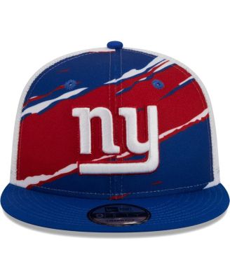 Men's Royal New York Giants Tear Trucker 9FIFTY Snapback Hat