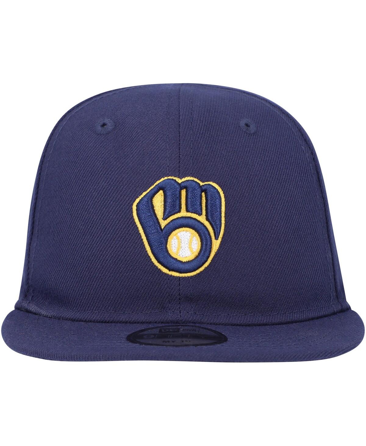 Shop New Era Infant Boys And Girls  Navy Milwaukee Brewers My First 9fifty Adjustable Hat