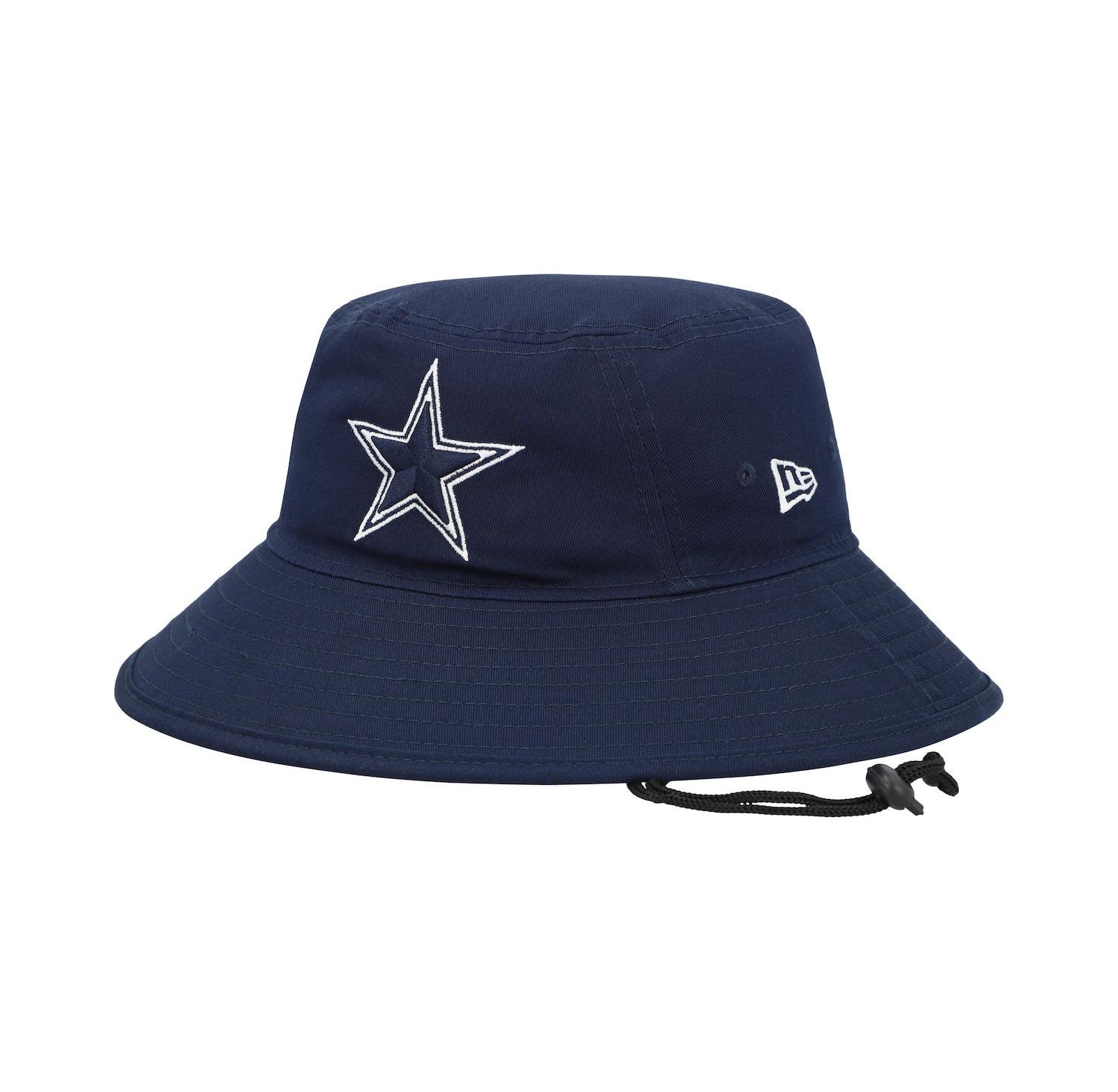 Men's Navy Dallas Cowboys Main Bucket Hat