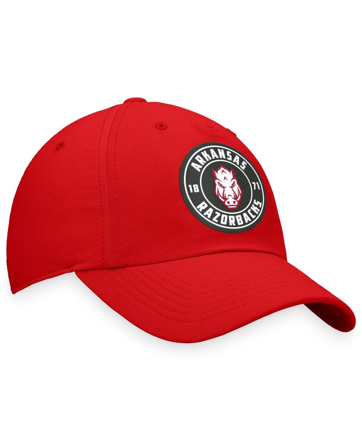 Top Of The World Men's  Cardinal Arkansas Razorbacks Region Adjustable Hat In Cardinal