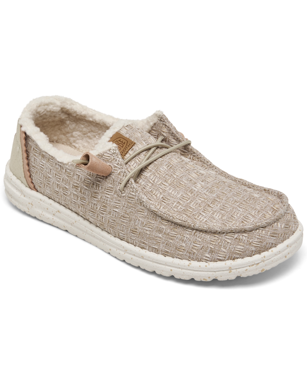 Hey Dude Women's Wendy Warmth Slip-on Casual Sneakers From Finish Line In Natural