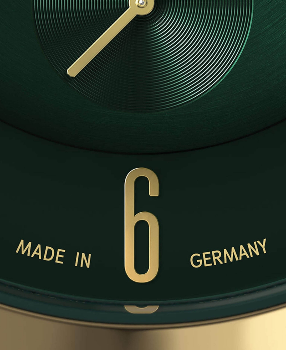 Shop Lilienthal Berlin Men's The Classic Gold Green Gold-tone Stainless Steel Mesh Watch 42mm