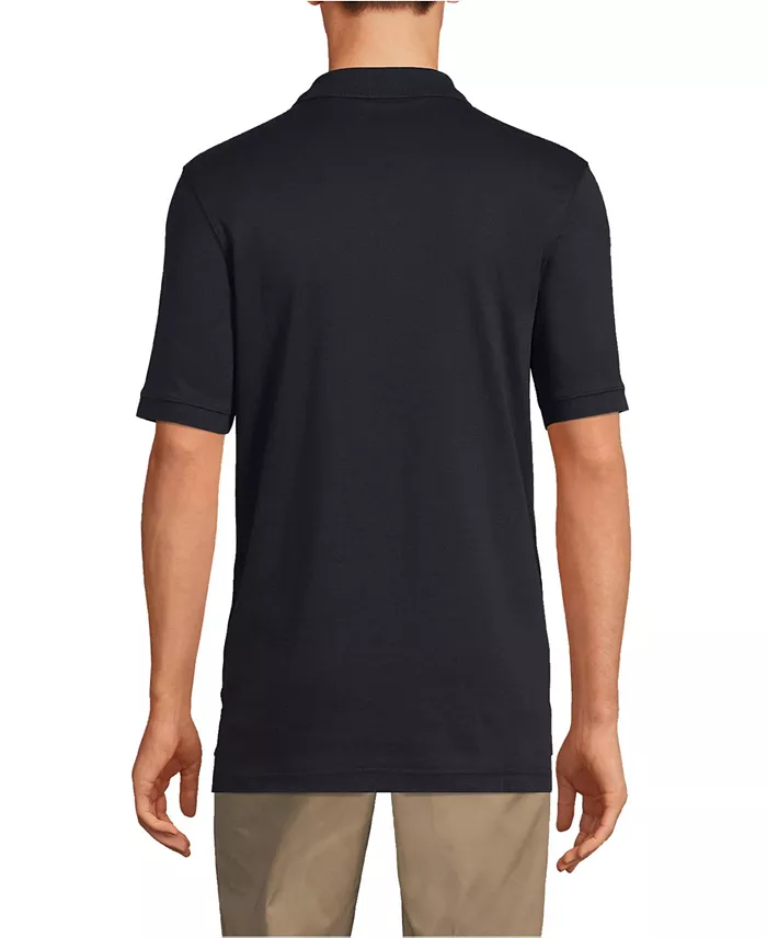Men's School Uniform Short Sleeve Interlock Polo Shirt - thumbnail 2
