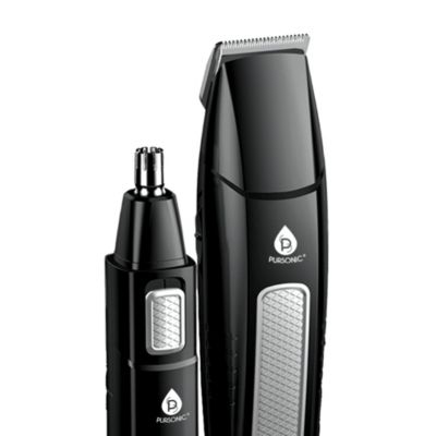 Mario Lopez Mens Grooming Kit , Designed for Hair, Beard, Nose & Ear Grooming, 10 Piece Grooming Kit