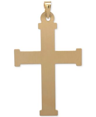 Cross Pendant in 14k Yellow Gold