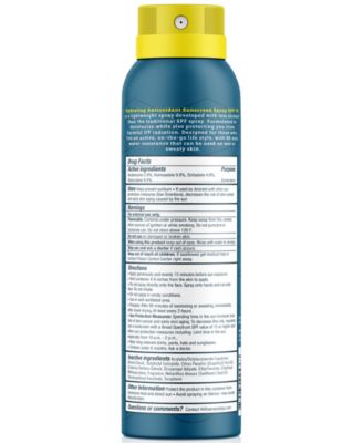 Hydrating Antioxidant Sunscreen Spray SPF 70, 6 oz.