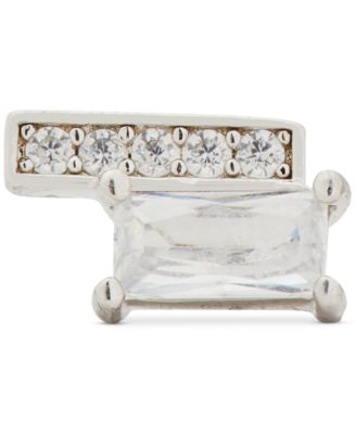 kate spade new york - Gold-Tone Pav&eacute; & Baguette Crystal Stud Earrings