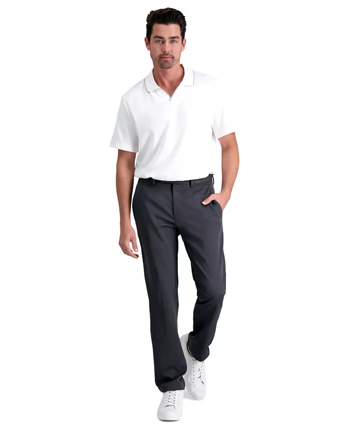 Men Slim-Fit Heather Dress Pants - thumbnail 5