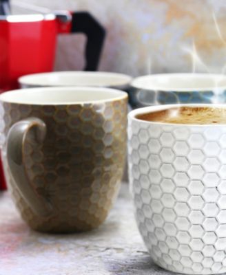 Honeysuckle Mugs, Set of 6