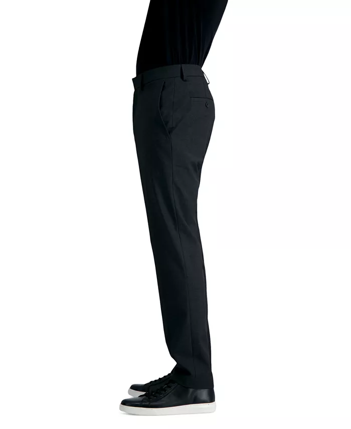 Men's Slim-Fit Stretch Premium Textured Weave Dress Pants - thumbnail 9
