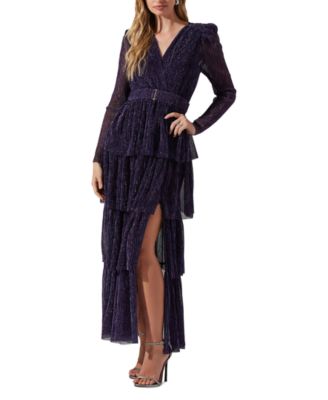 ASTR the Label - Women's Danielle Tiered-Skirt Maxi Dress