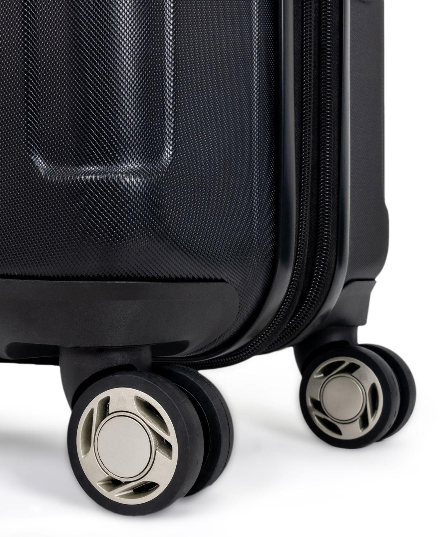 Чемоданы Kenneth Cole Reaction Renegade 3-Piece Hardside Expandable Spinner Luggage Set, цвет: Чёрный — фото 7