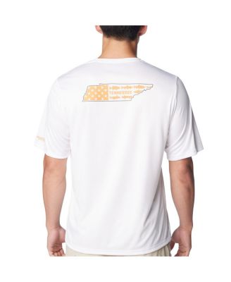 Men's White Tennessee Volunteers Terminal Tackle State Omni-Shade T-shirt