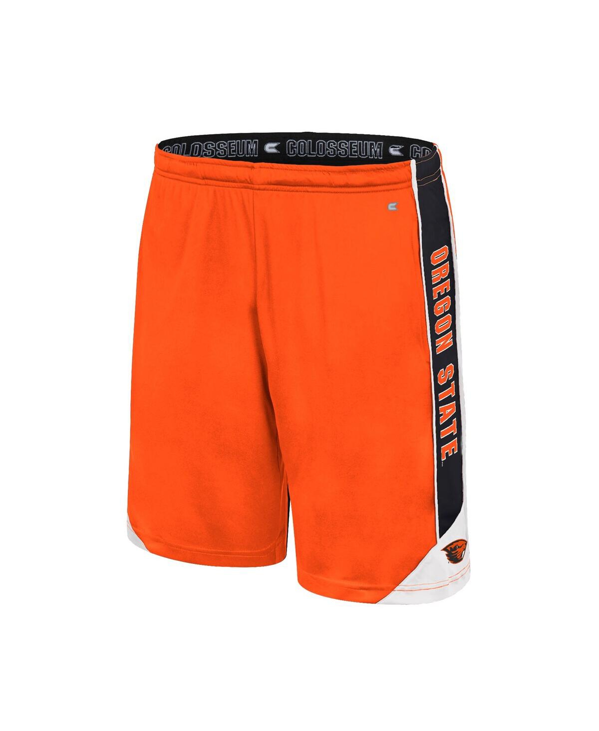 Shop Colosseum Men's  Orange Oregon State Beavers Haller Shorts