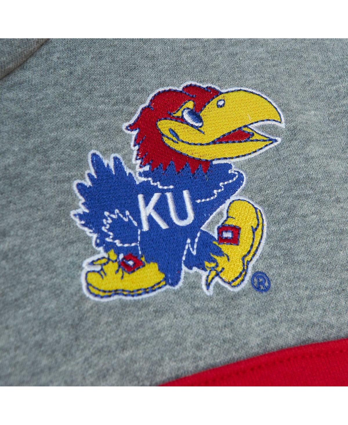 Mitchell & Ness Men's  Royal Kansas Jayhawks Head Coach Pullover Hoodie In Royal