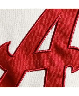 Men's Cream Alabama Crimson Tide 2.0 Lace-Up Hoodie