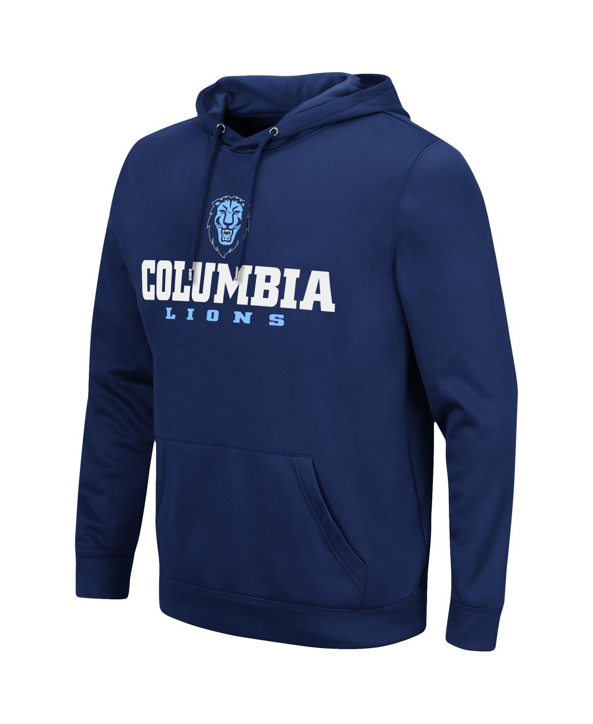 Colosseum Men's  Navy Columbia University Lantern Pullover Hoodie In Navy