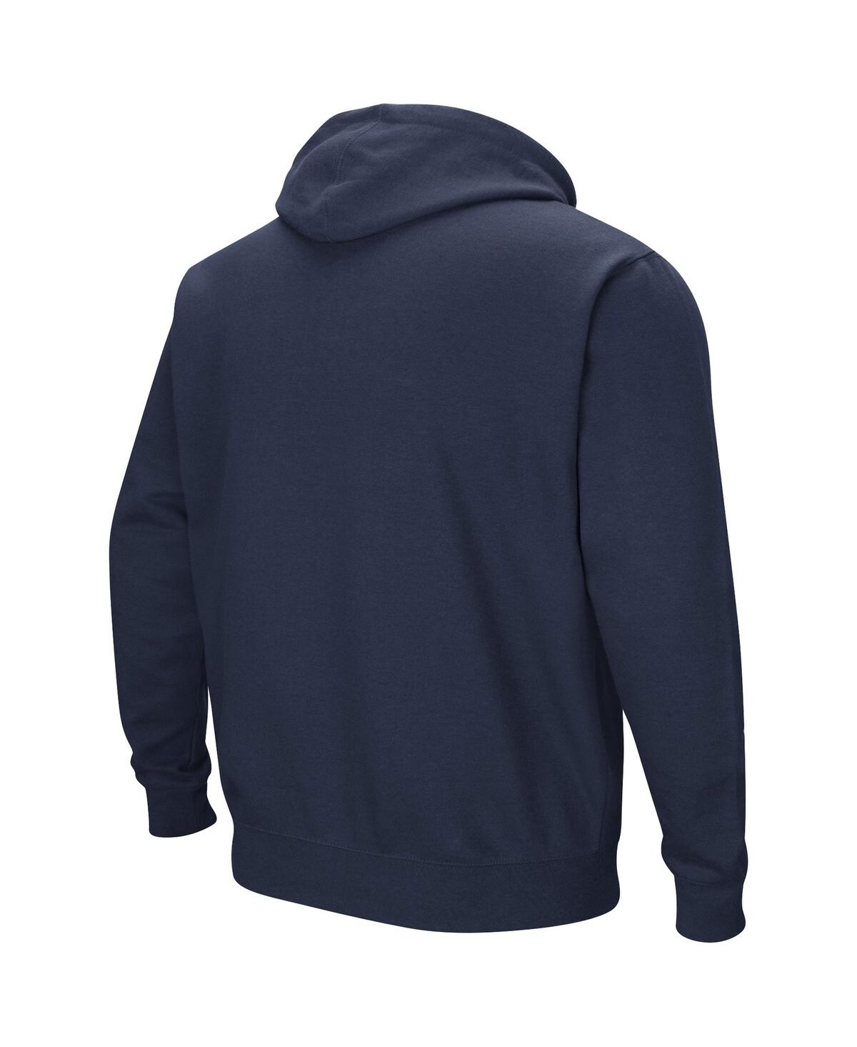 Colosseum Men's  Navy Uconn Huskies Sunrise Pullover Hoodie In Navy