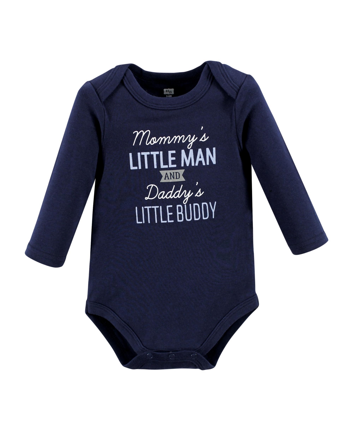 Hudson Baby Baby Boys Cotton Long-Sleeve Bodysuits, 3-Pack - Newest family member
