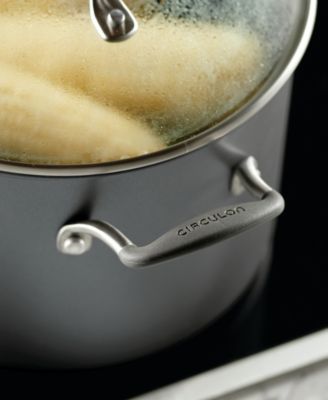 A1 Series with ScratchDefense Technology Aluminum 8-Quart Nonstick Induction Stockpot with Lid