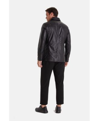 Men's Safari Coat, Black