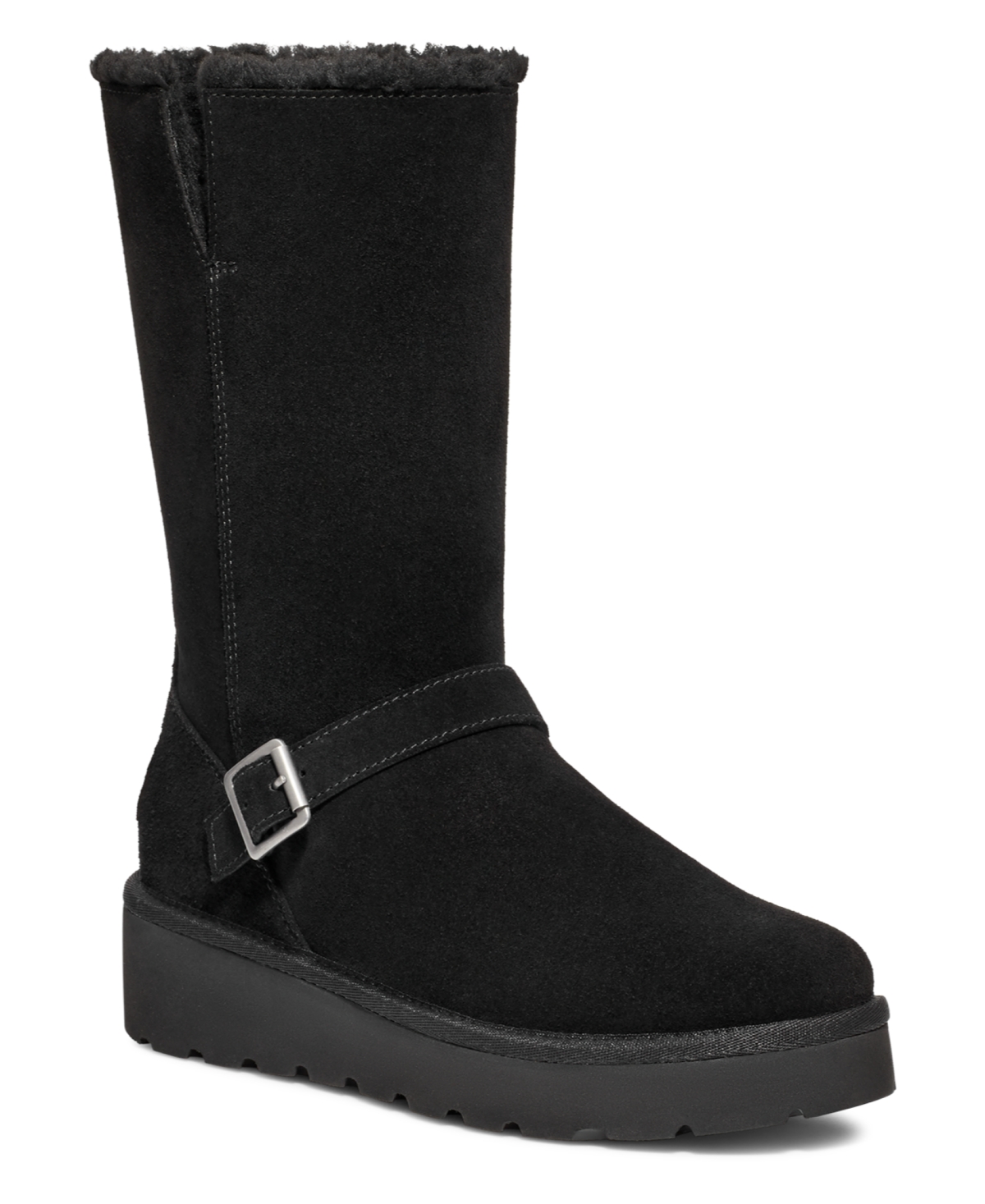 Women's Kelissa Buckled Tall Boots - Black