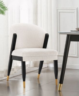 Ola 21.46" Wide Chenille Upholstered Dining Chair