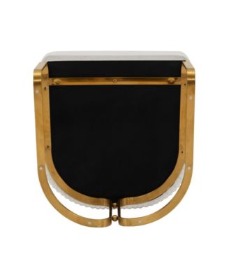 Raya Leatherette Upholstered Dining Armchair