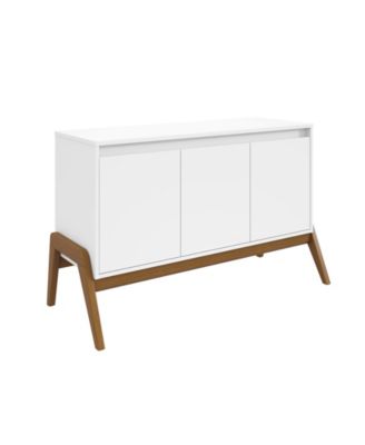Gales 48.50" Medium Density Fiberboard 4-Shelf Sideboard