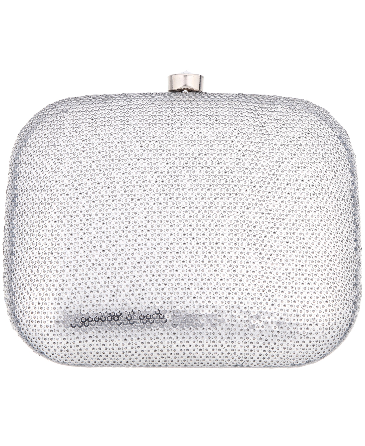 Nina Sequin Minaudiere In Silver