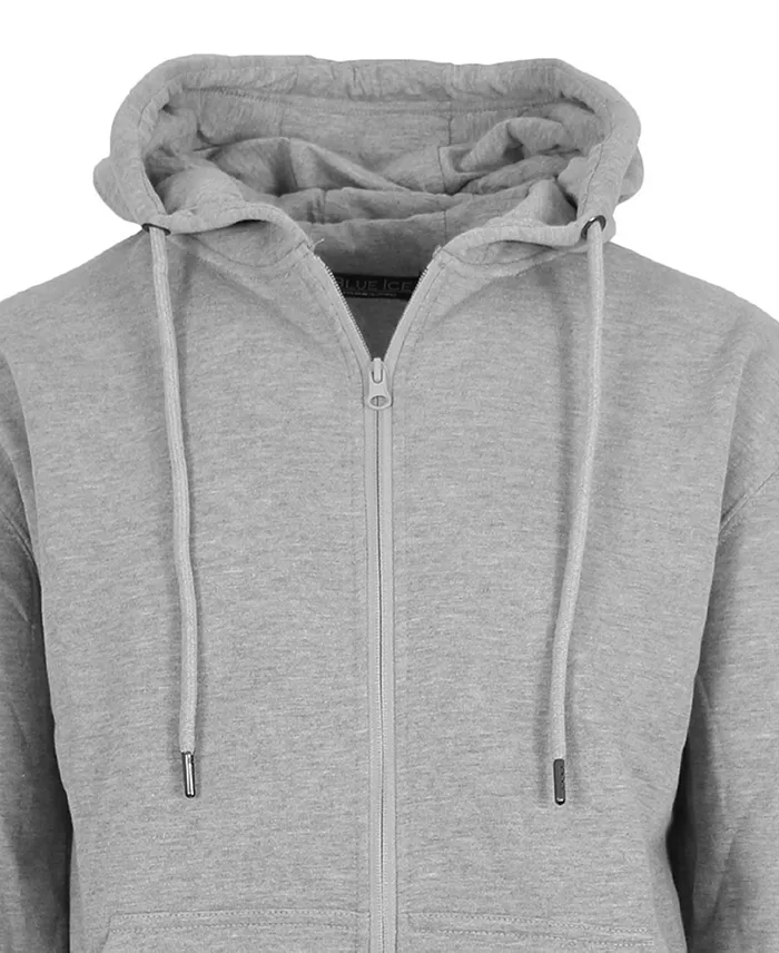 Men's Fleece-Lined Full-Zip Hoodie, Pack of 3 - thumbnail 5