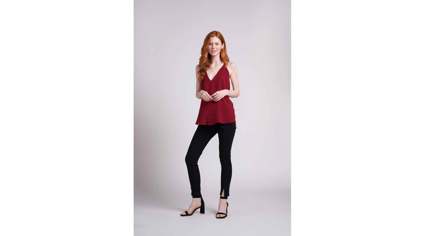 Женский топ Caldwell Collection Lucy, цвет: Гранатовый красный — фото 3