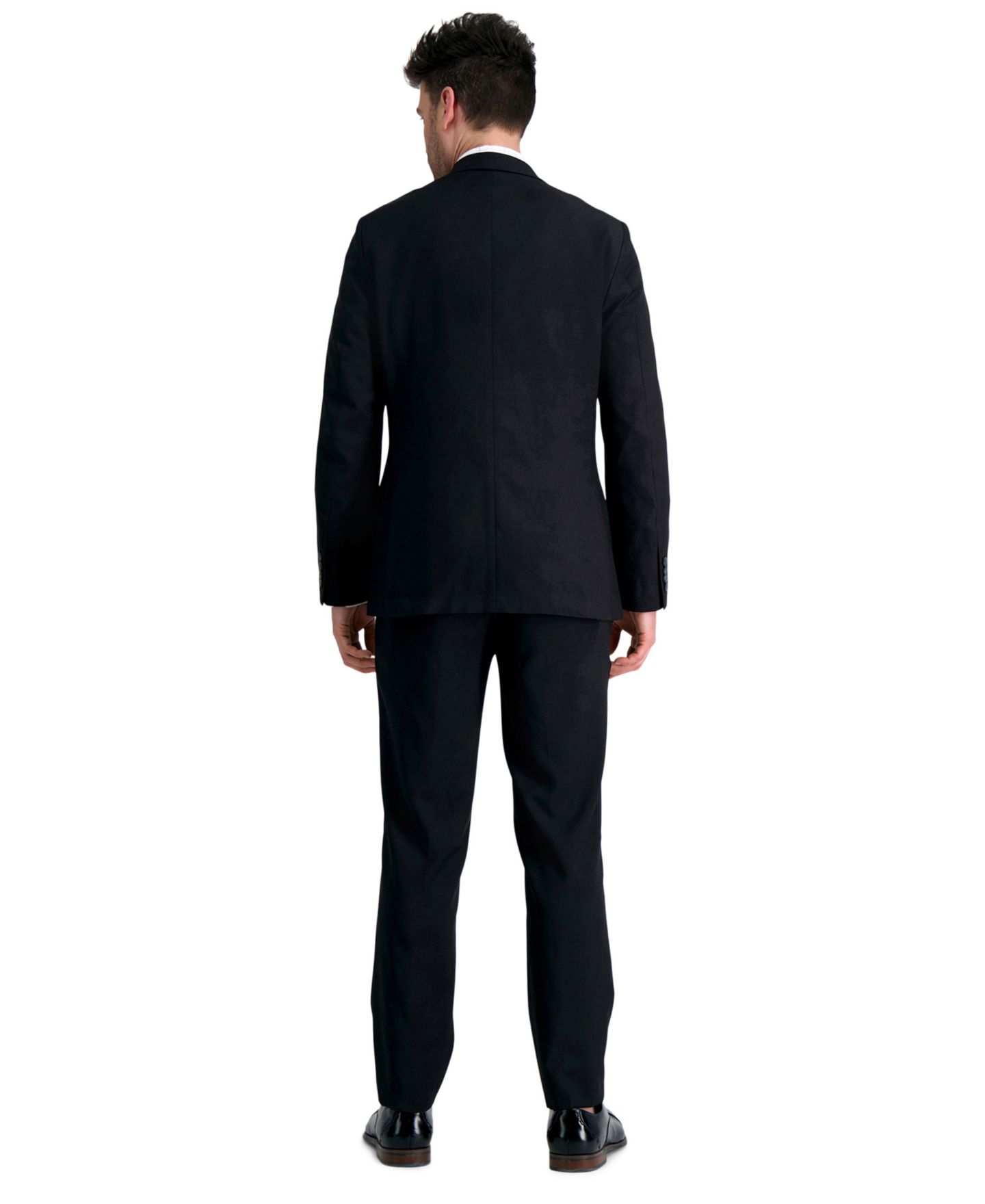 Мужские брюки Haggar Smart Wash® Slim Fit Suit Separates - Pants & Jackets, цвет: Чёрный — фото 2