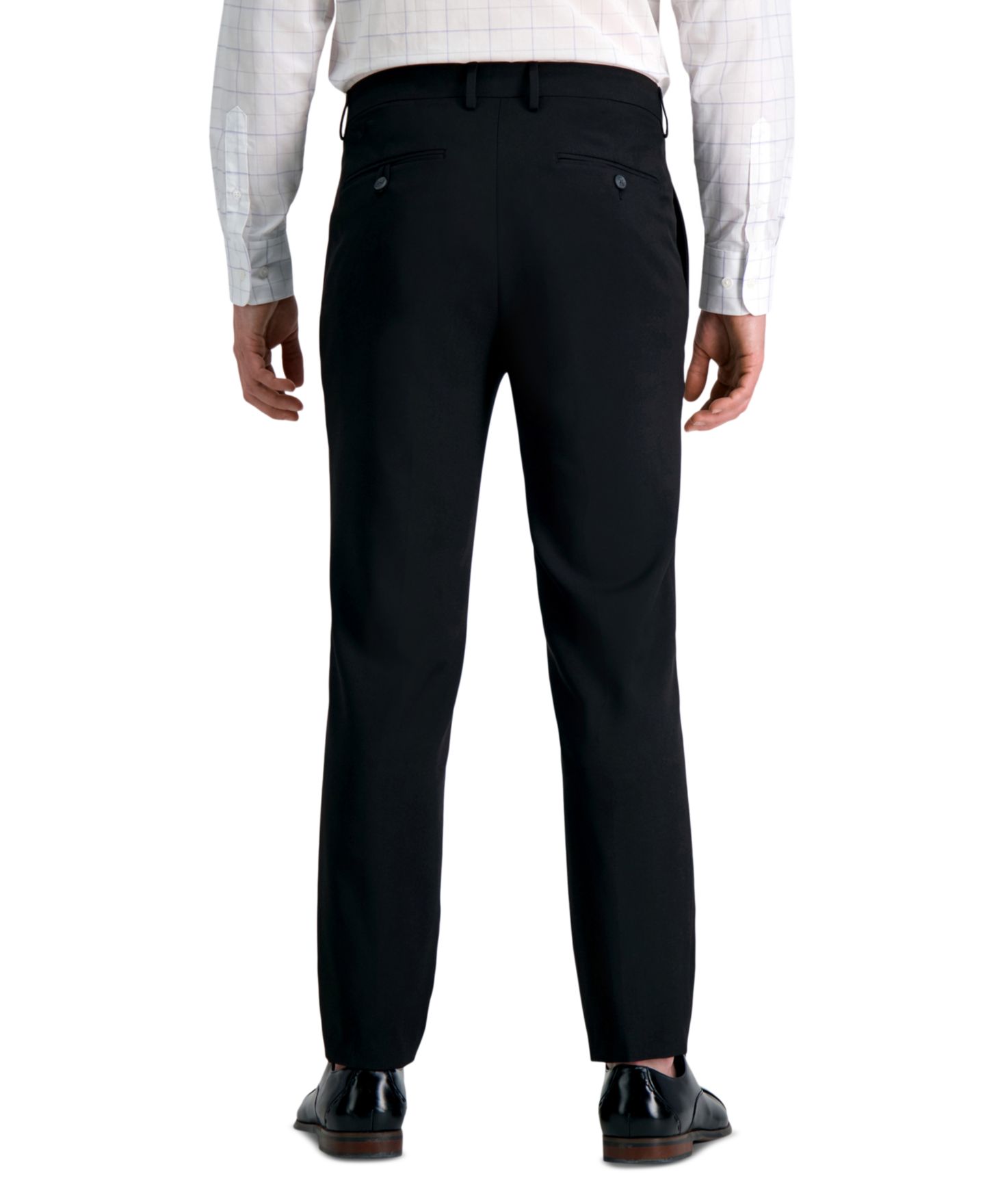 Мужские брюки Haggar Smart Wash® Slim Fit Suit Separates, цвет: Чёрный — фото 7