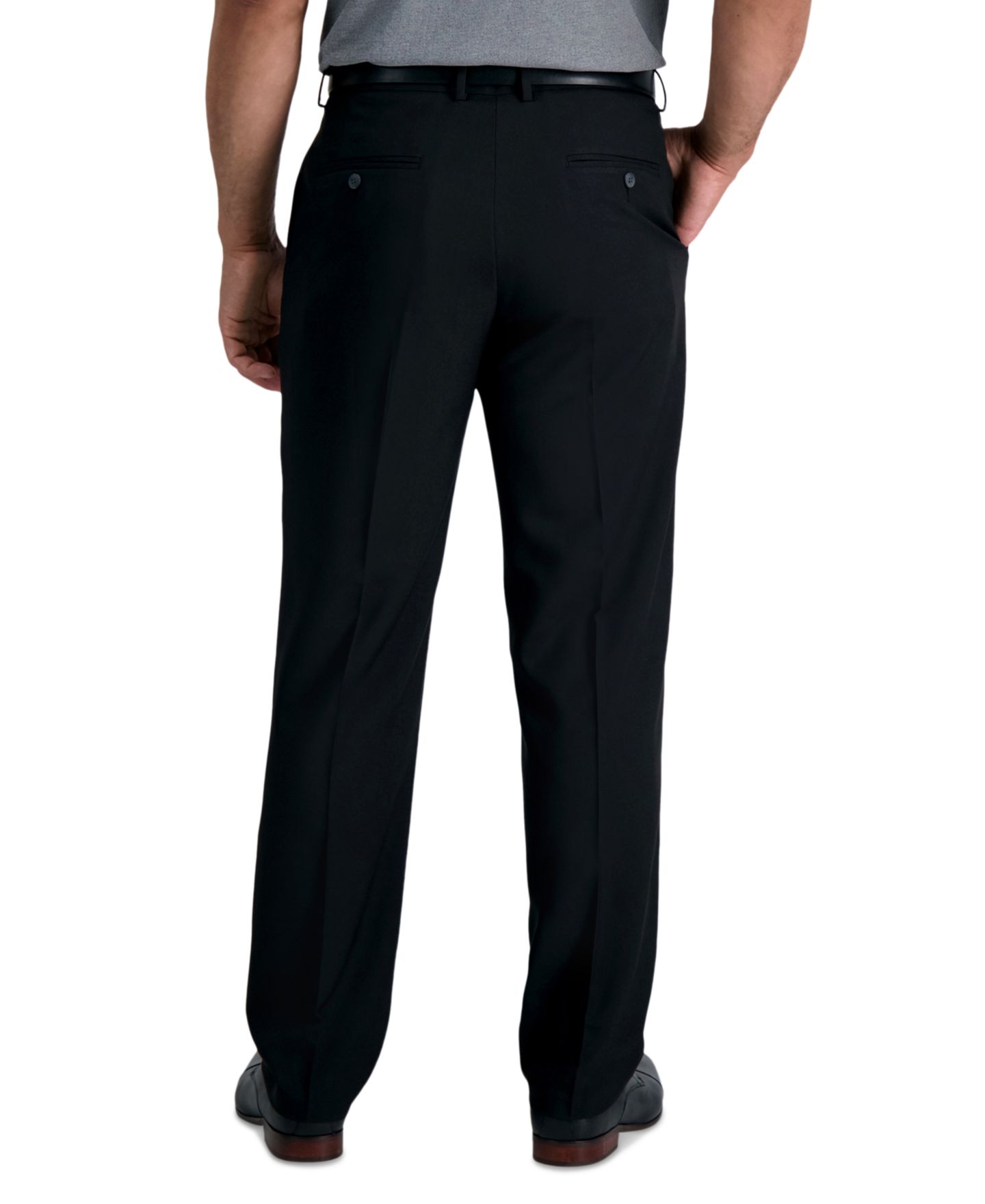 Мужские брюки Haggar Smart Wash® Classic Fit Suit Separates, цвет: Чёрный — фото 2