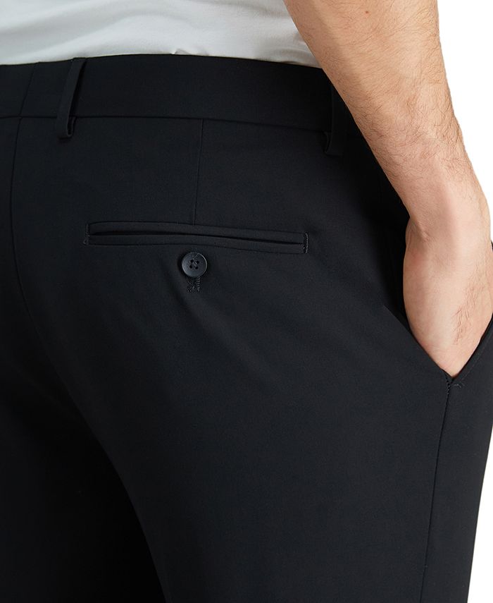 Haggar J.M. Men's 4 Way Stretch Slim Fit Flat Front Suit Pant - Macy's