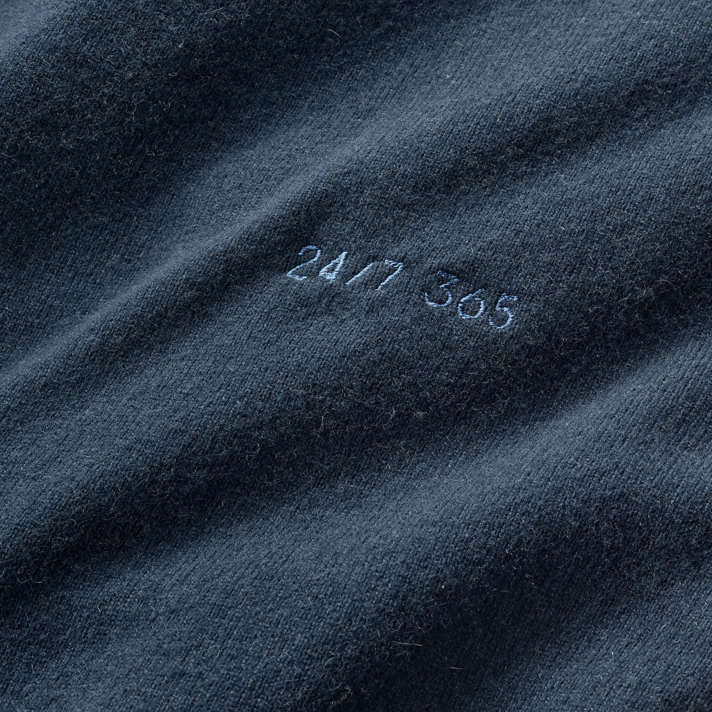 Мужской свитер Lands' End Fine Gauge Cashmere Quarter Zip, цвет: Чёрный — фото 3