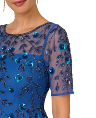 【海外限定】AdriannaPapell ドレス☆Studio Beaded Sheath Dres Buy Adrianna Papell Gold Beaded Sheath Dress from Next USA