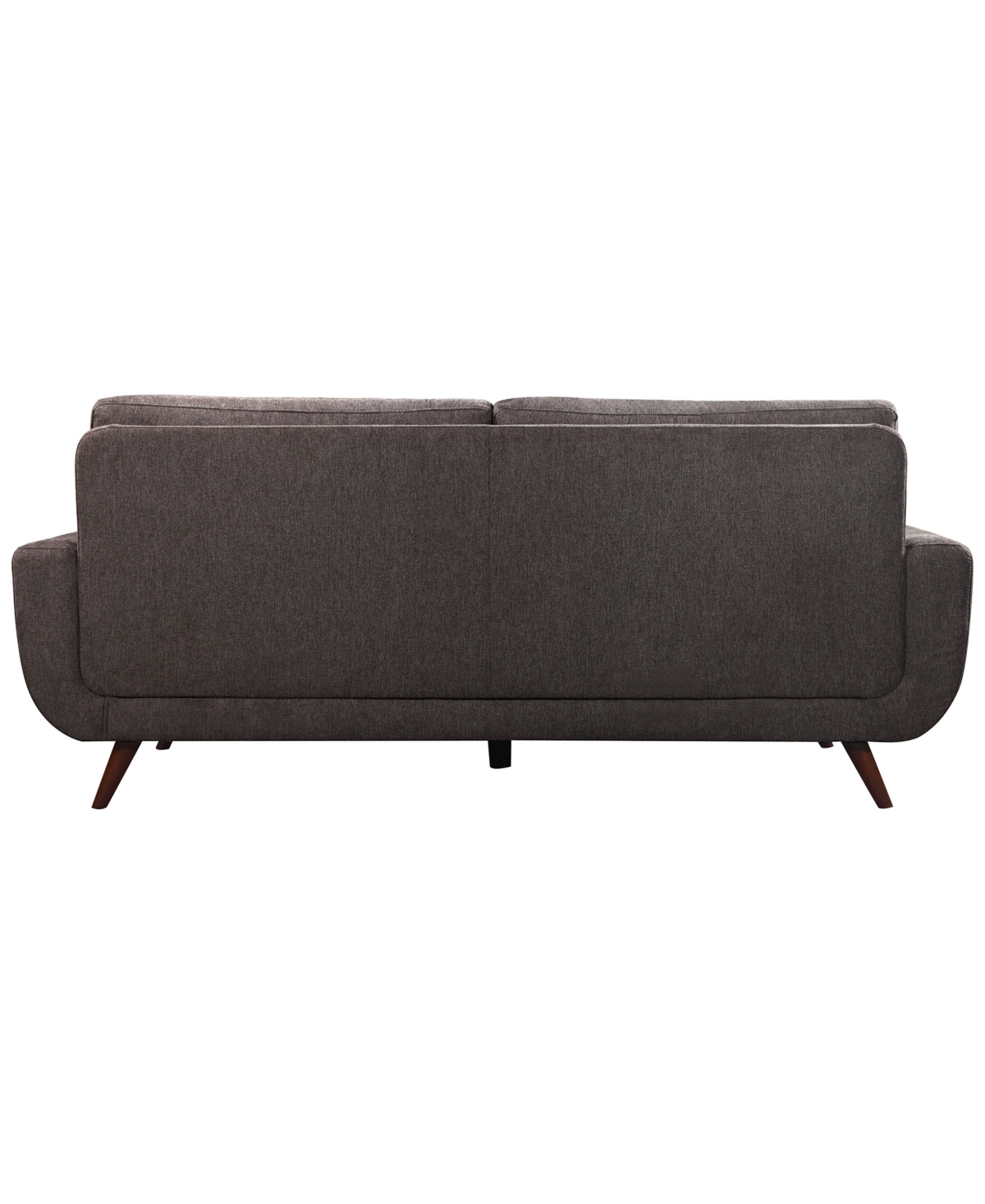 Shop Abbyson Living Paige 85.8" Stain-resistant Fabric Sofa In Gray