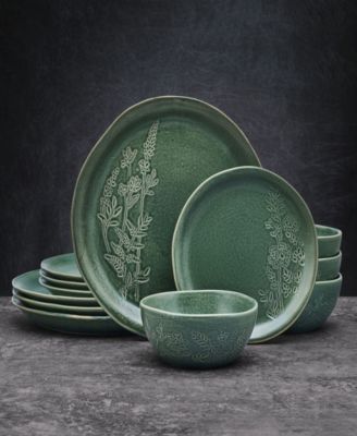 Carrie 12-Pc Dinnerware Set, Service for 4