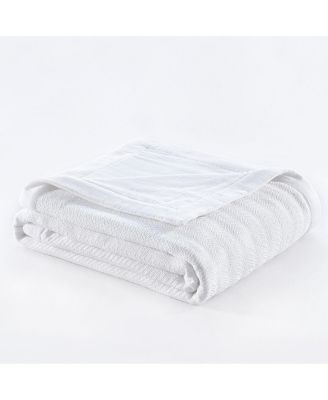 100% Cotton 2-Ply Sheet Blanket/Throw, Twin/Twin XL