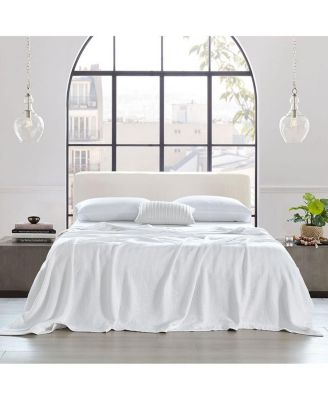 100% Cotton 2-Ply Sheet Blanket/Throw, Twin/Twin XL