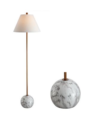 Miami Minimalist Resin/Metal LED Floor Lampite