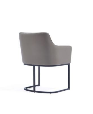 Serena 2-Piece Leatherette Upholstered Dining Armchair Set