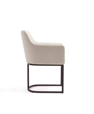 Serena 2-Piece Leatherette Upholstered Dining Armchair Set