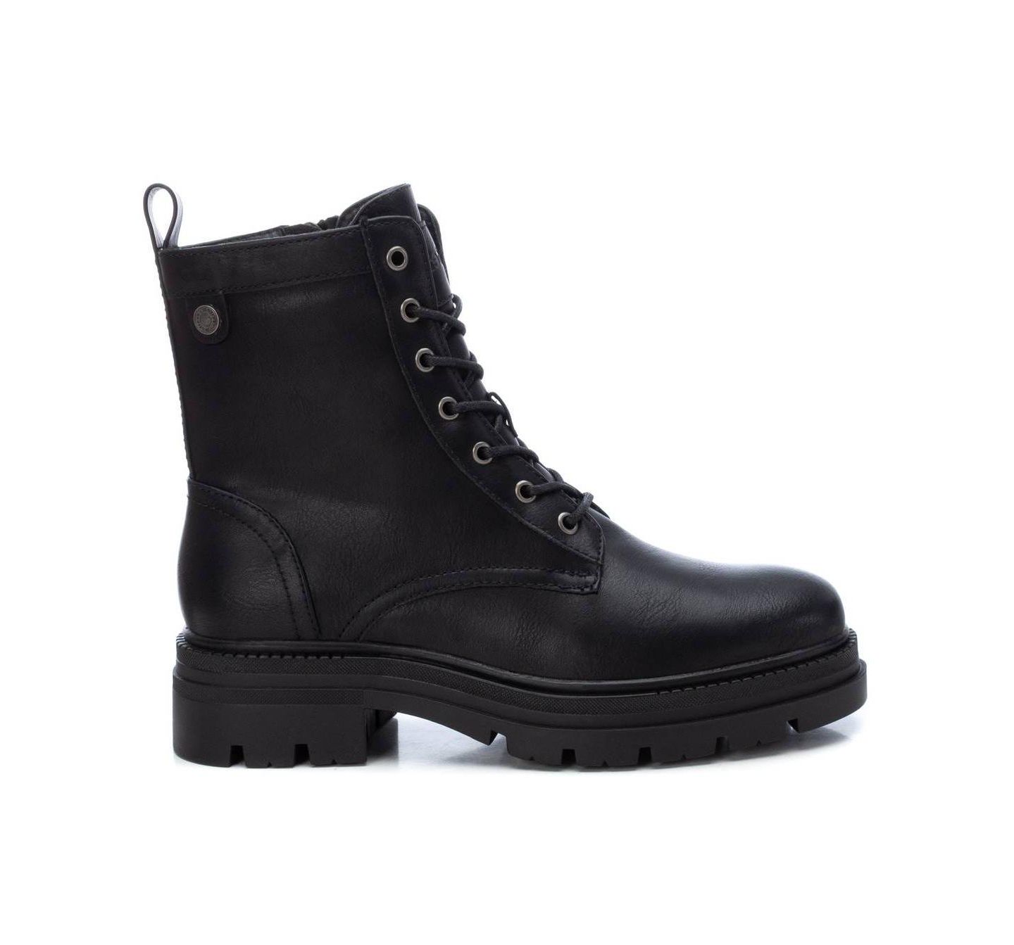 Женские ботинки XTI Lace-Up Booties, цвет: Чёрный — фото 2