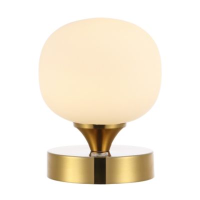 Owen Bohemian Farmhouse Iron Rechargeable Integrated LED Table Lamp
