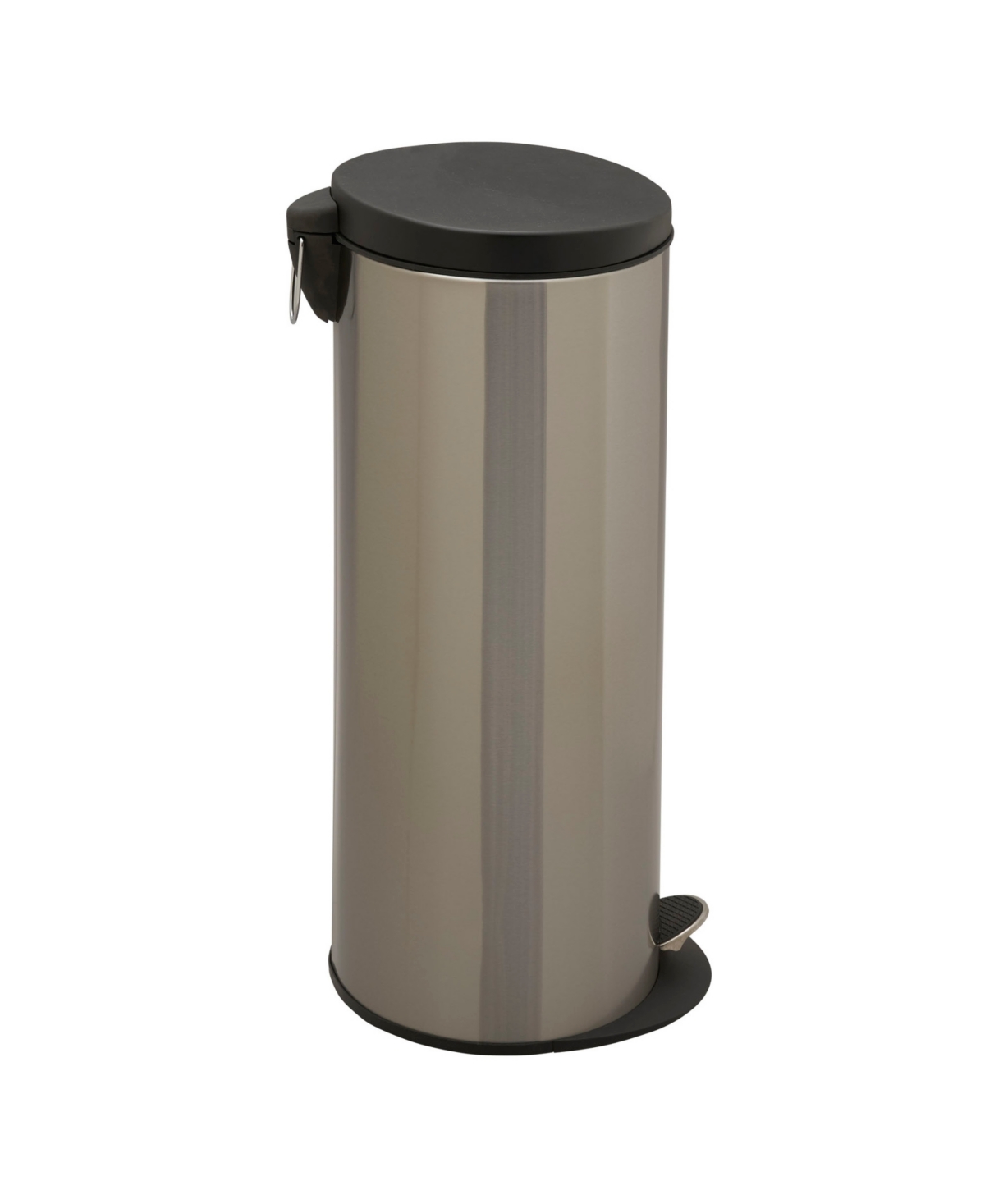 Shop Household Essentials Savannah Step Trash Can In Stainless